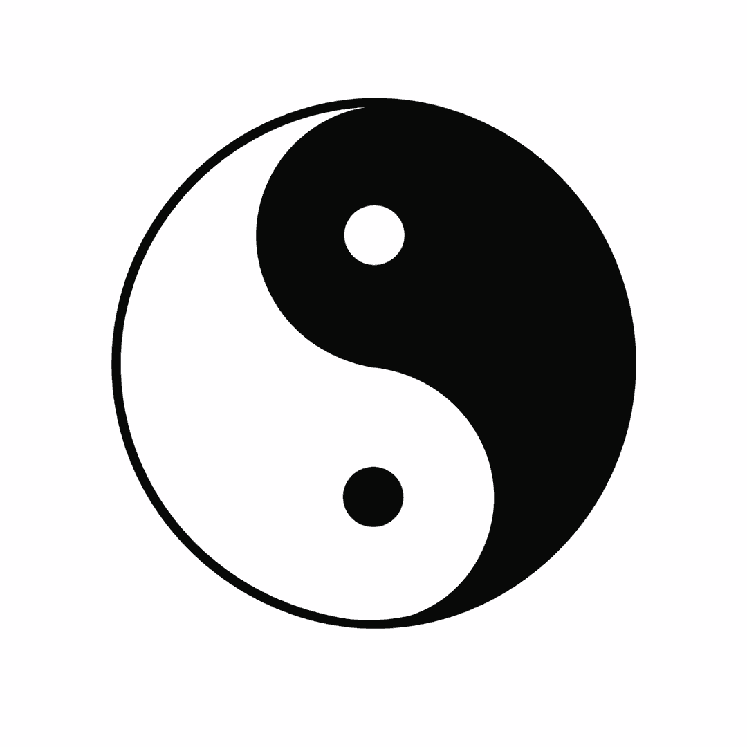 Symbol równowagi między dwiema stronami — harmonia po mediacji
